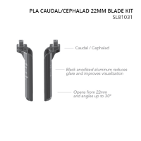 PLA Caudal/Cephalad 22mm Blade Kit